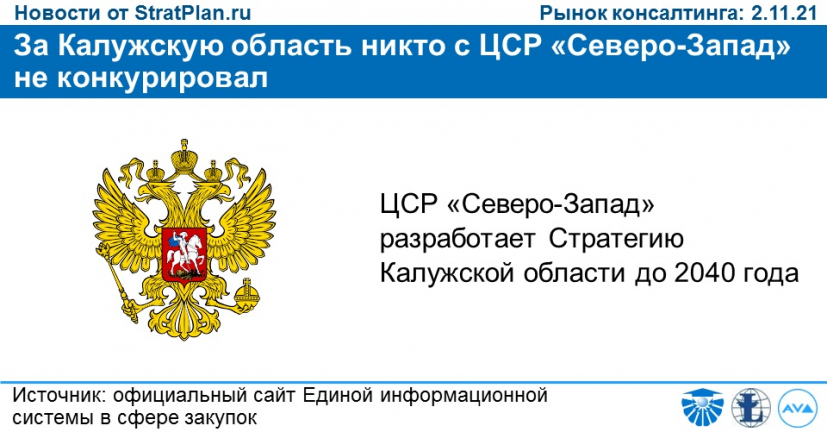 За Калужскую область никто с ЦСР «Северо-Запад» не конкурировал