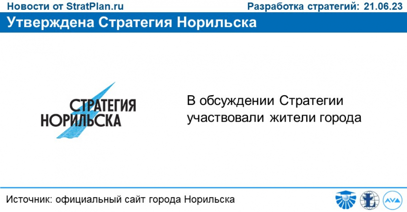 Утверждена Стратегия Норильска
